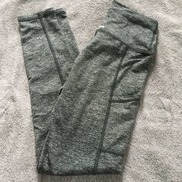 Aerie Gray Space Dye Leggings with Pockets.  Size S. - Picture 1 of 6